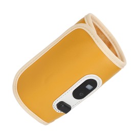 Portable Bottle Warmer for Travel, Baby Bottle Warmer with Digital Display & 5 Temperature Adjustable, 38℃ 42℃ 46℃ 50℃ 55℃, USB Powered, Long Lasting Warmth, Water Proof