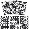 Outus 202 Pieces Self-Adhesive Vinyl Letters Numbers Kit, Mailbox Numbers