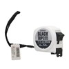 TAKAGI Black Tape, Convex, White, 1.0 x 2.2 ft (25