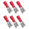 Insulated Spade Wire Connector FDD1.25‑250 Female Sturdy Durable Stable Convenient