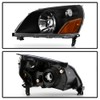 ACANII - For Blk 2003-2005 Honda Pilot Replacement Headlights Headlamps