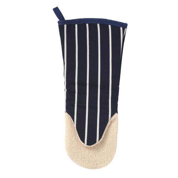 C'est Ca Butchers Stripe Gauntlet, Navy and White Stripe