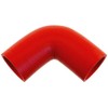 Pegasus E90.51-RED, Red Silicone Hose, 2" I.D. 90 degree Elbow,