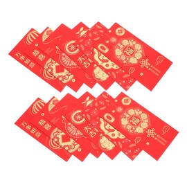 Operitacx 30pcs Chinese Red Envelope 2025 Chinese Hongbao Bridal Shower Basket Stuffers Money Envelopes for Cash Wedding Red Envelopes New Year Money Envelopes Wedding Money Pocket Paper