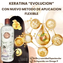SHAEIO Keratin Hair Mask - 1 LITRO. RITUAL BOTANICO Keratina Organica Colombiana for Hair with 12 Natural Oils and Amino Acids