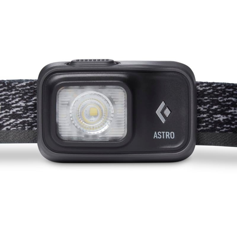 BLACK DIAMOND Astro 300 LED Headlamp, Dimmable Battery Powered IPX4