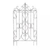 주택 철문 출입문 게이트 입구 장식 단독주택 [흰색] White Iron