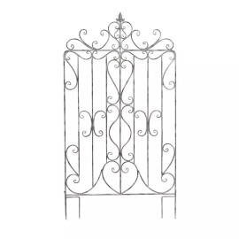 주택 철문 출입문 게이트 입구 장식 단독주택 [흰색] White Iron Front Gate Entrance Decoration for Detached House