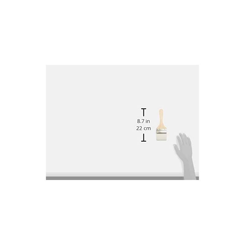 Plaid Nylon Chip Brush Set, 44289 White, 3 Piece Assortment