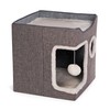 Prevue Pet Products Kitty's Getaway Cabana Cube Cat Bed