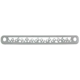 1clickautoacc For 1994-1998 Chevy GMC 1500 2500 3500 Chrome Flame 3rd Brake Light Cover