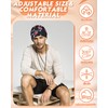 Foaincore 15 Pcs Do Rag Skull Cap Cooling Helmet Liner