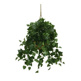 36" Grape Ivy Hanging Basket Silk Plant UV Rated Decor Piggyback Bush Arrangement