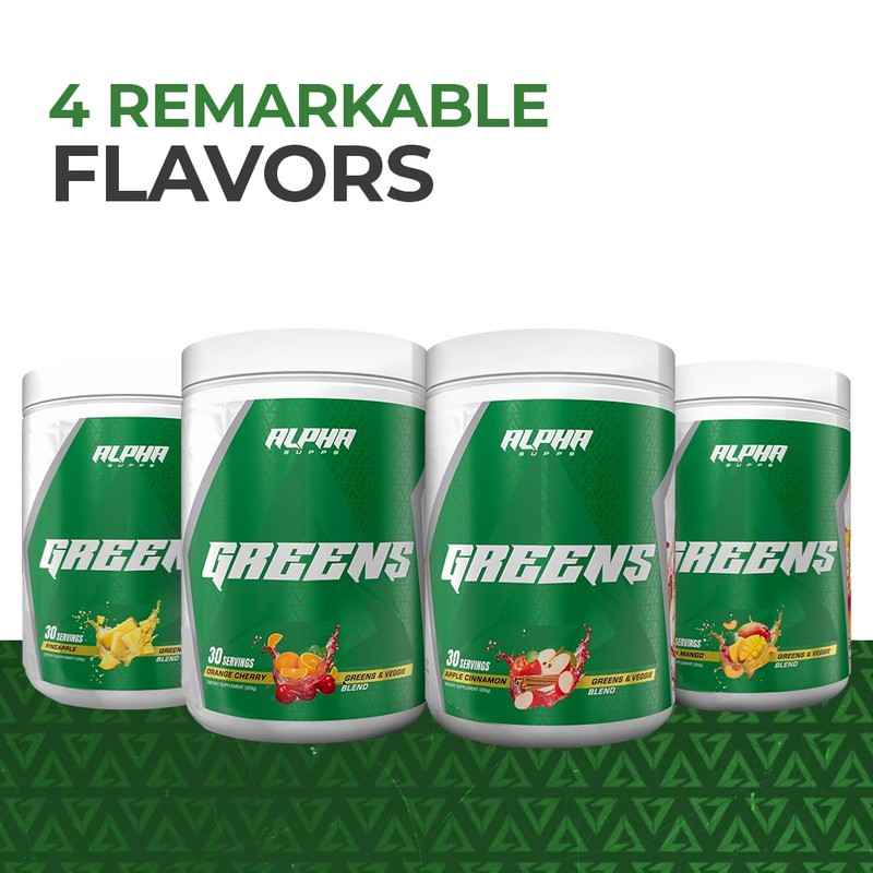 Alpha Supps - Alpha Greens Supplement | Fruit & Vegetable