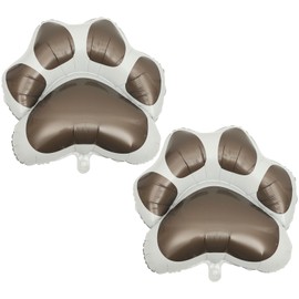 STOBAZA 5sets Cartoon Dog Paw Balloons Party Favors Aluminum Foil Balloons for Dog Lovers 2pcs*5