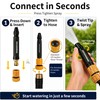 High Pressure Hose Nozzle Kit Fits US Garden Hoses with