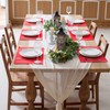 Rinpon Cloth Placemats Set of 8, Linen Type Fabric Placemats
