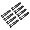 QUARKZMAN Serving Tongs 8 Pieces 4.3 Inches - Stainless Steel
