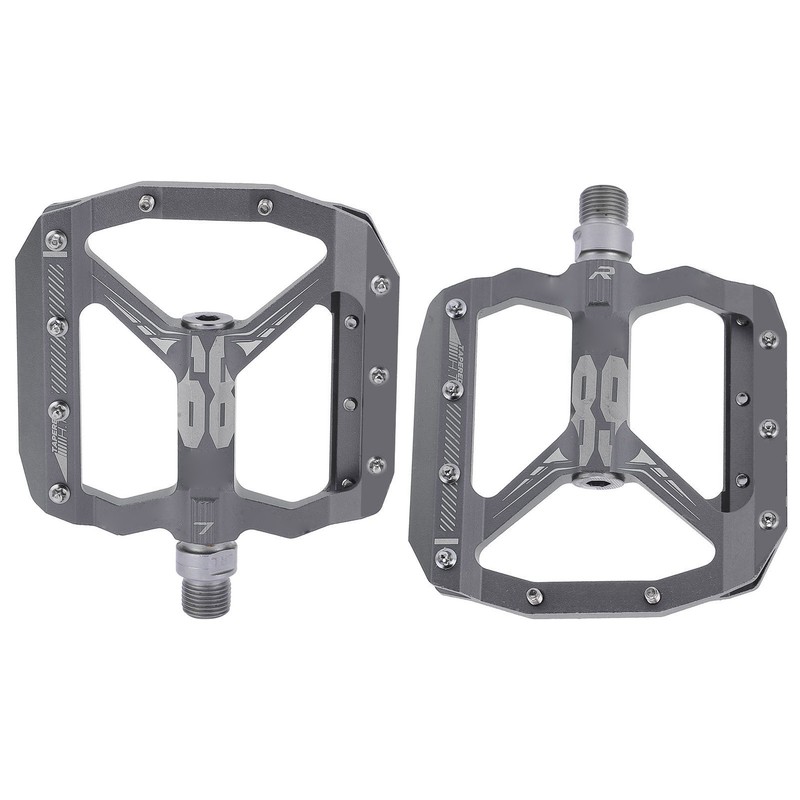 Enlee 2pcs Mountain Bike Pedals NonSlip DU Bearing Lightweight Bicycle
