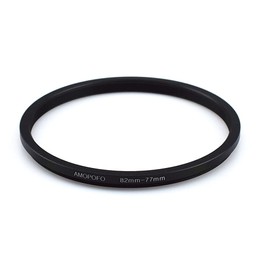 82 mm Lens Converter 77 mm Camera Filter Ring, Compatible with All 82 mm Camera Lenses to 77 mm UV, ND, CPL Accessories, Made of CNC Machined Material (82 mm - 77 mm)