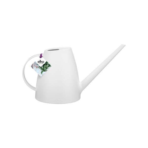 Elho Brussels Watering Can 33 - Watering Can Indoor - Ø 33.0 x H 17.0 cm - White/White