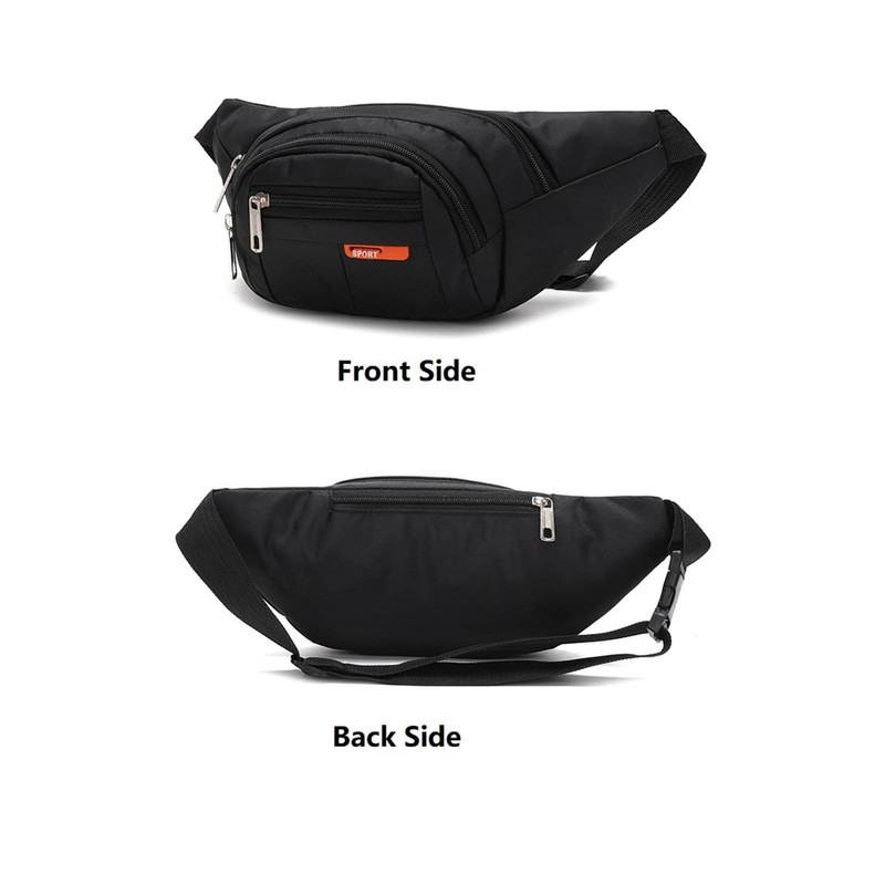 Waterproof Waist Pouch with Adjustable Buckle, For Men and Women,