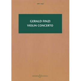 Violin Concerto - Hawkes Pocket Scores HPS 1422 - violin and orchestra - study score: HPS 1422. violin and orchestra. Partition d'étude.