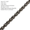 10 Pairs of Bicycle Chain, Links, Unisex Chain Clasp, Black