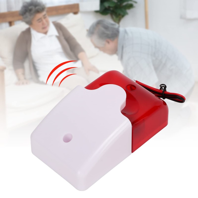 Sonew Strobe Siren, Red Strobe Siren Sound and Light Alarm