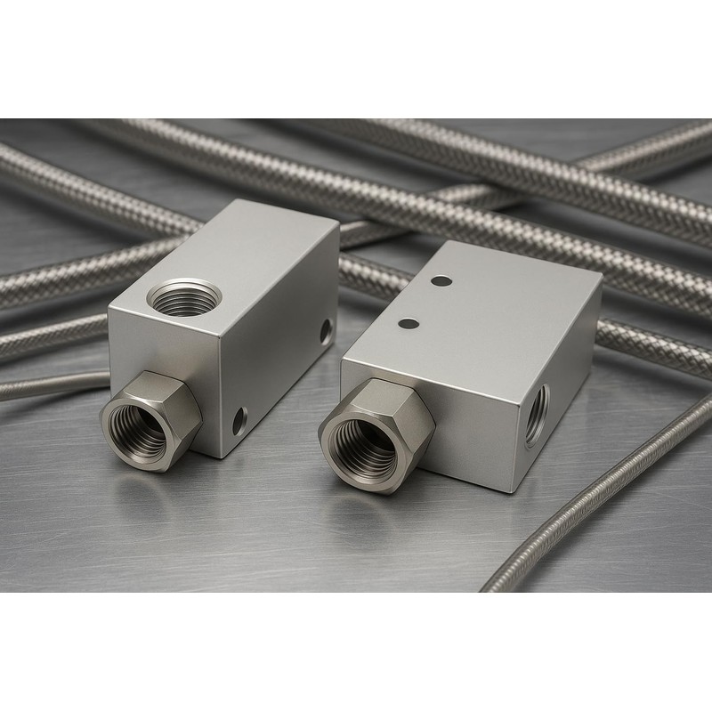 NACX CV-20HS Vacuum Generator, G3/8" Female Thread Dia Aluminum Alloy