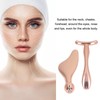 2pcs Face Roller Massage Sticks Cooling Metal Facial Massage Tools