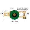 3Pcs Top Post Battery Disconnect Switch, Quick Cut Off for