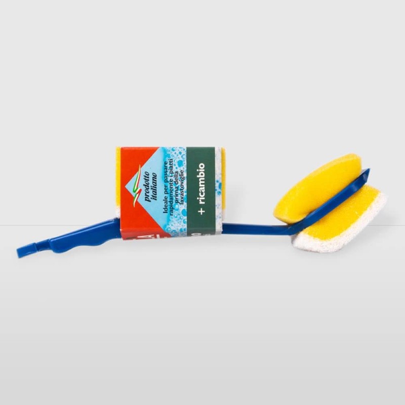 La Briantina Dish Washing Brush, Polyurethane, Multi-Coloured