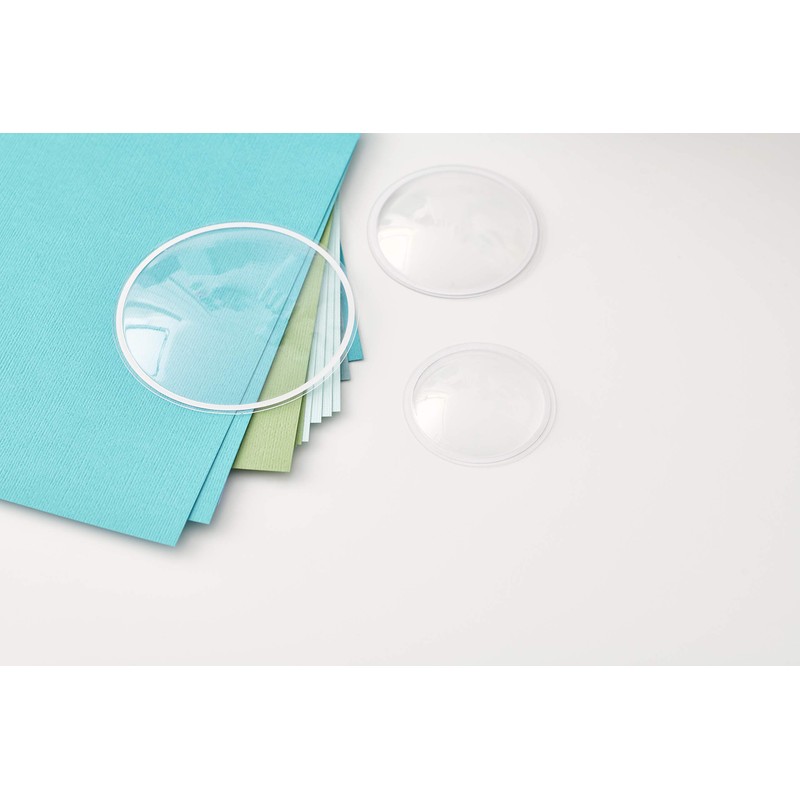 Sizzix Shaker Domes 663649, Circle, 6.4 cm, Pack of 6,