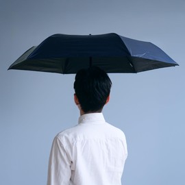 Komiya Shoten Automatic Opening and Closing Umbrella, For Both Sunny and Rainy, Folding, First Class Light Blocking, Men's, Women's, Sun Umbrella, UV Protection, Wind Resistant, 100% Light Shading