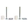 SOMATHERM FOR YOU //935-11 Toilet Seat Attachment 2 Metal Plates