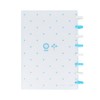 Sunstar Stationery S2642891 Mizutama Notebook, Ring Notebook, A5, Blue