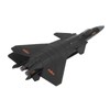 Metal Plane Model Crafted with Stand Accessories Decorative Alloy Metal
