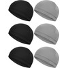 Boao 6 Piezas Gorros de Calavera Forro de Casco Absorbente