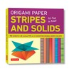 Origami Paper - Stripes and Solids 6" - 96 Sheets: