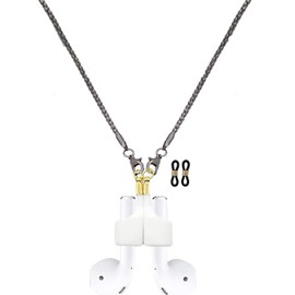 Magnetic Anti-Lost Strap Chain Necklace String Holder,Anti-Lost Lanyard Cord for Neck Compatible with AirPods 1/2/Pro
