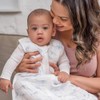 aden + anais ベビー寝袋 ベビー寝袋 オーガニックコットン100% モスリン ウェアラブルおくるみブランケット 女の子 男の子