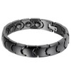 Cupimatch Men's Health Bracelet 15 mm Magnetic Therapy Stainless Steel