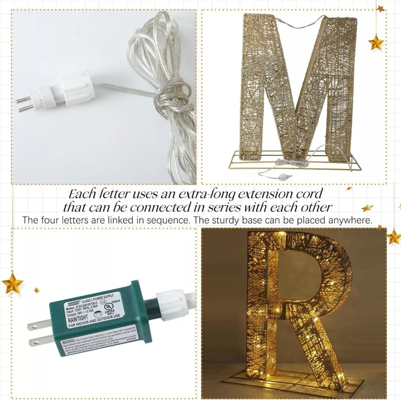 Light up PROM letters/marque