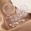 Rubber Earring Backs Soft Clear Earring Backings for Studs Hypoallergenic