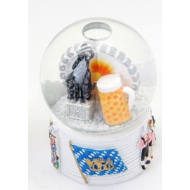 Minium Collection 30065x Souvenir Snow Globe Munich Oktoberfest 65 mm Diameter Shake Ball Bavaria Air Bubble