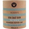 Olssons Salt Bush & Mountain Pepper Leaf Sea Salt Rub