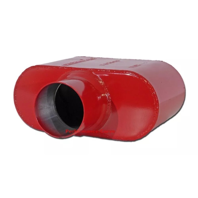 Autoparts 3" Cherry Bomb Single Chamber Exhaust Race Muffler -