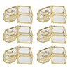 12PCS Hollow Out Candy Box Chocolate Gift Treat Boxes Container