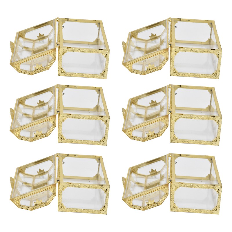 12PCS Hollow Out Candy Box Chocolate Gift Treat Boxes Container
